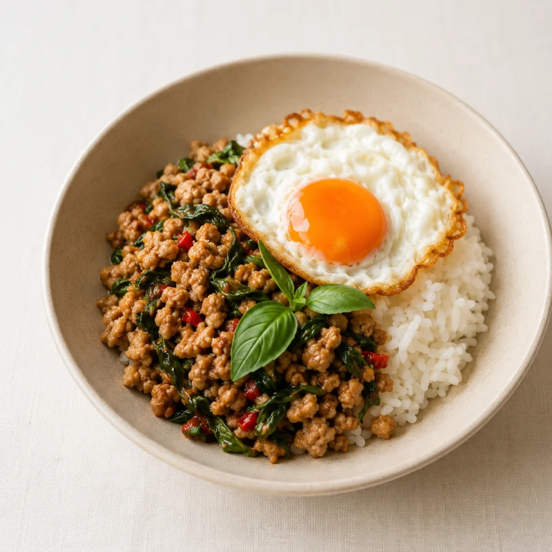 Thai Basil Stir-Fry (Pad Kra Pao)